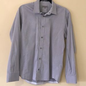 Ted Baker light gray button up